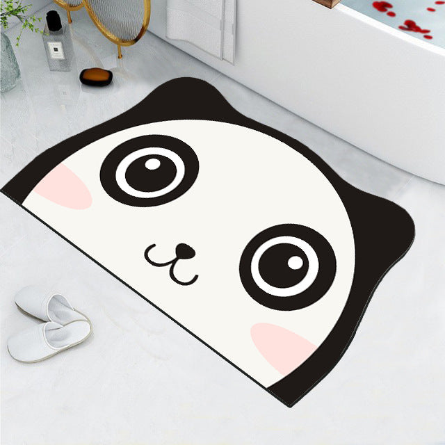 Cute Cat Design Bath Mat Bowlift