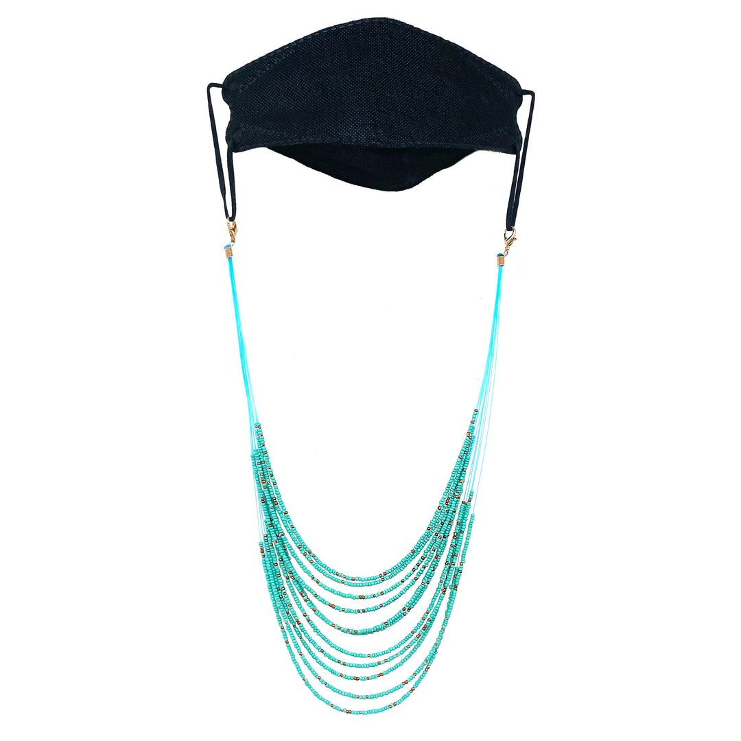 Multilayered Beaded Necklace Bowlift