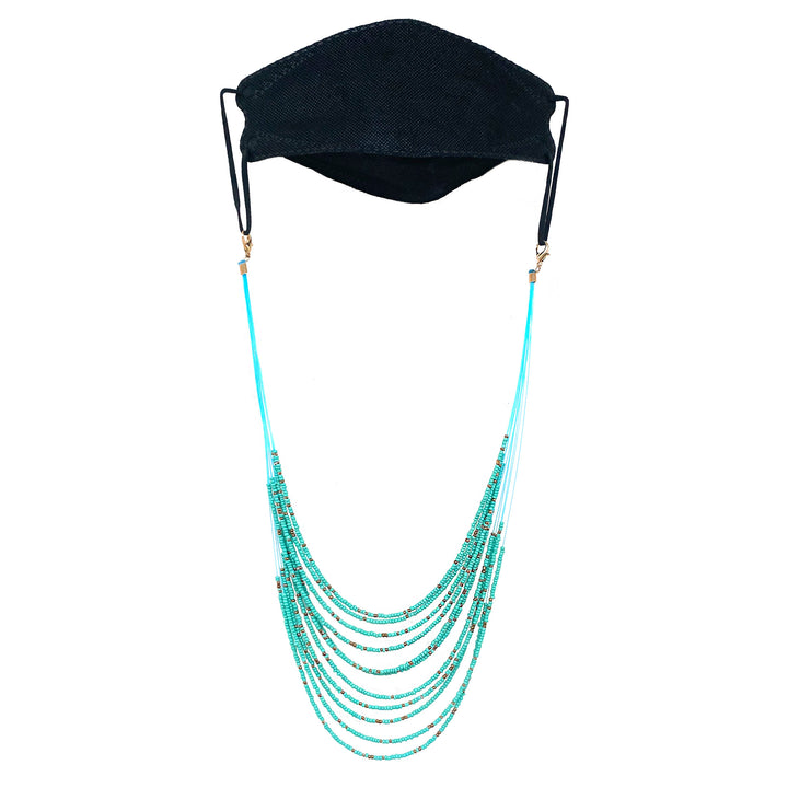 Multilayered Beaded Necklace Bowlift