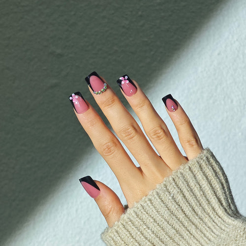 Decorative Press-On Nail Art Set Bowlift