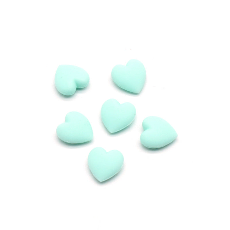 Decorative Heart Shaped Rubber Charms Bowlift
