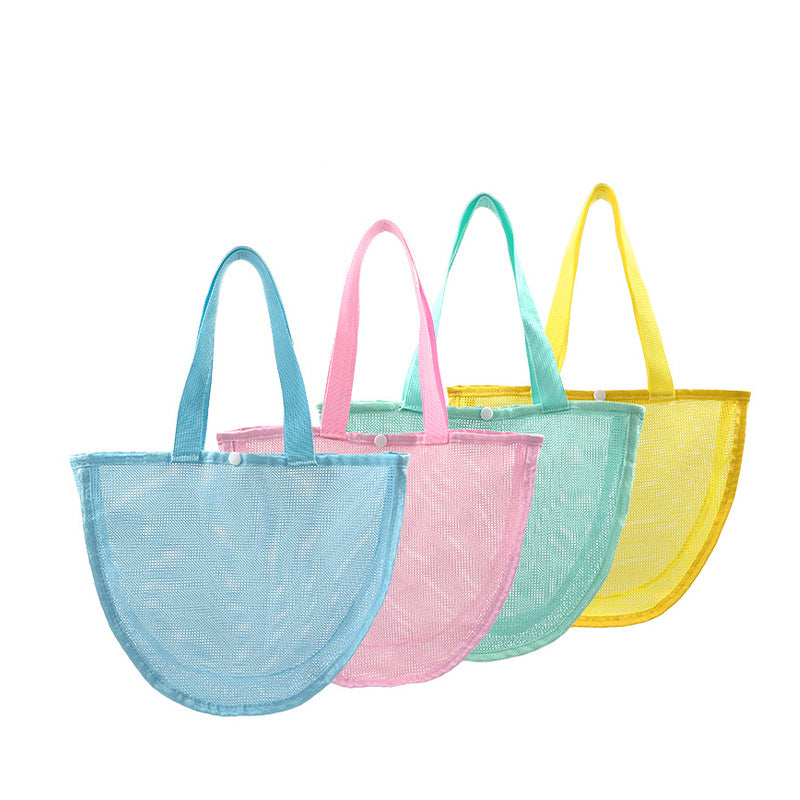 Practical Beach Bag in Net Design Bowlift