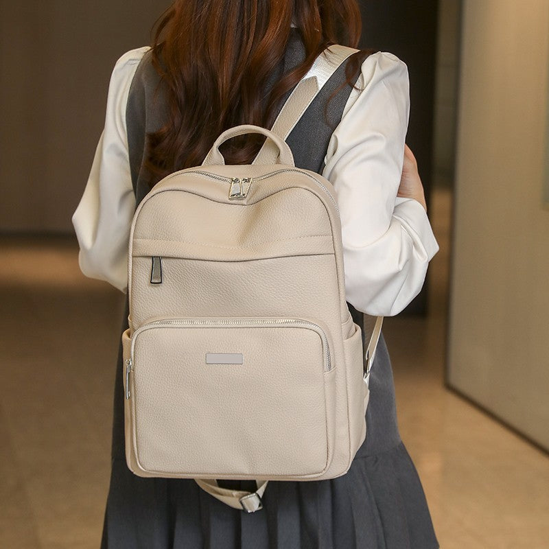 Sleek Multi-Compartment Backpack Bowlift