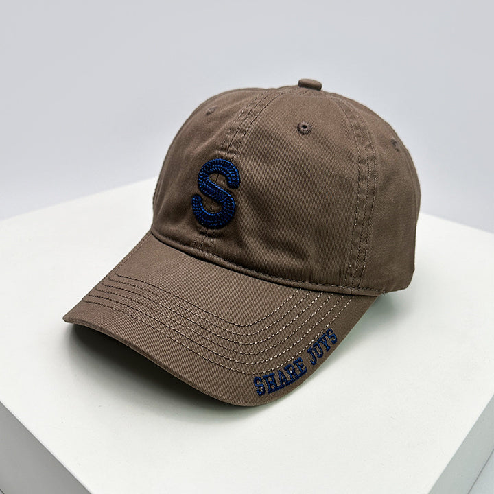 Men's Casual Cotton Distressed Cap Bowlift