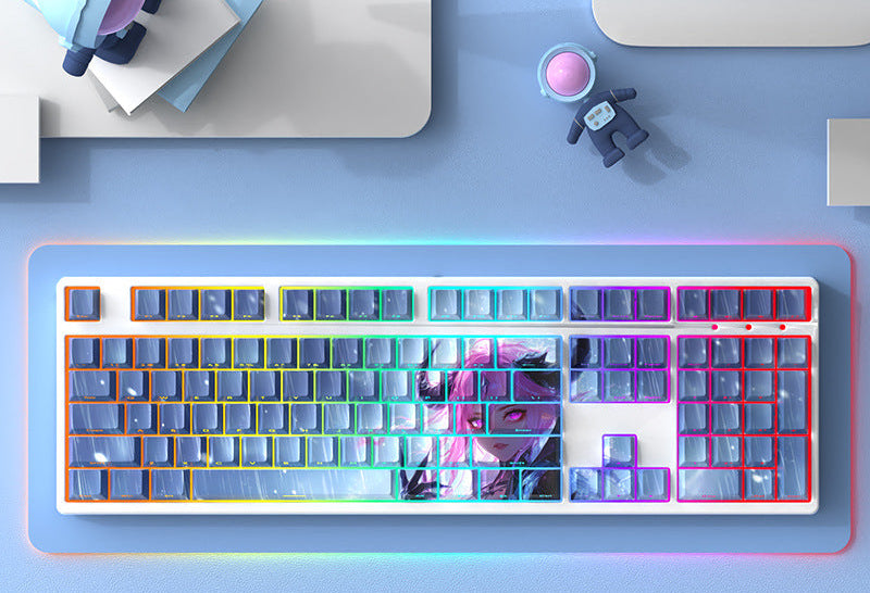 Custom Graphic Mechanical Keyboard Bowlift