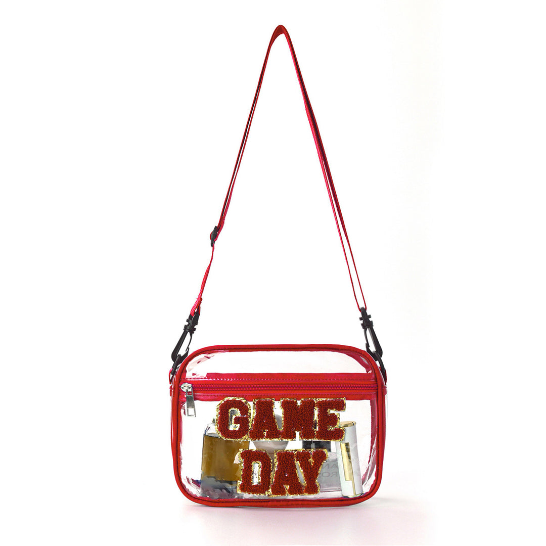 Sporty shoulder bag with transparent front Bowlift