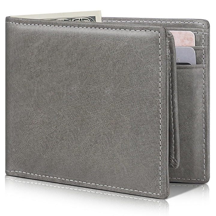 Classic RFID-Blocking Leather Wallet Bowlift