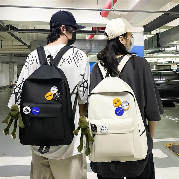 Casual Canvas Backpack Bowlift