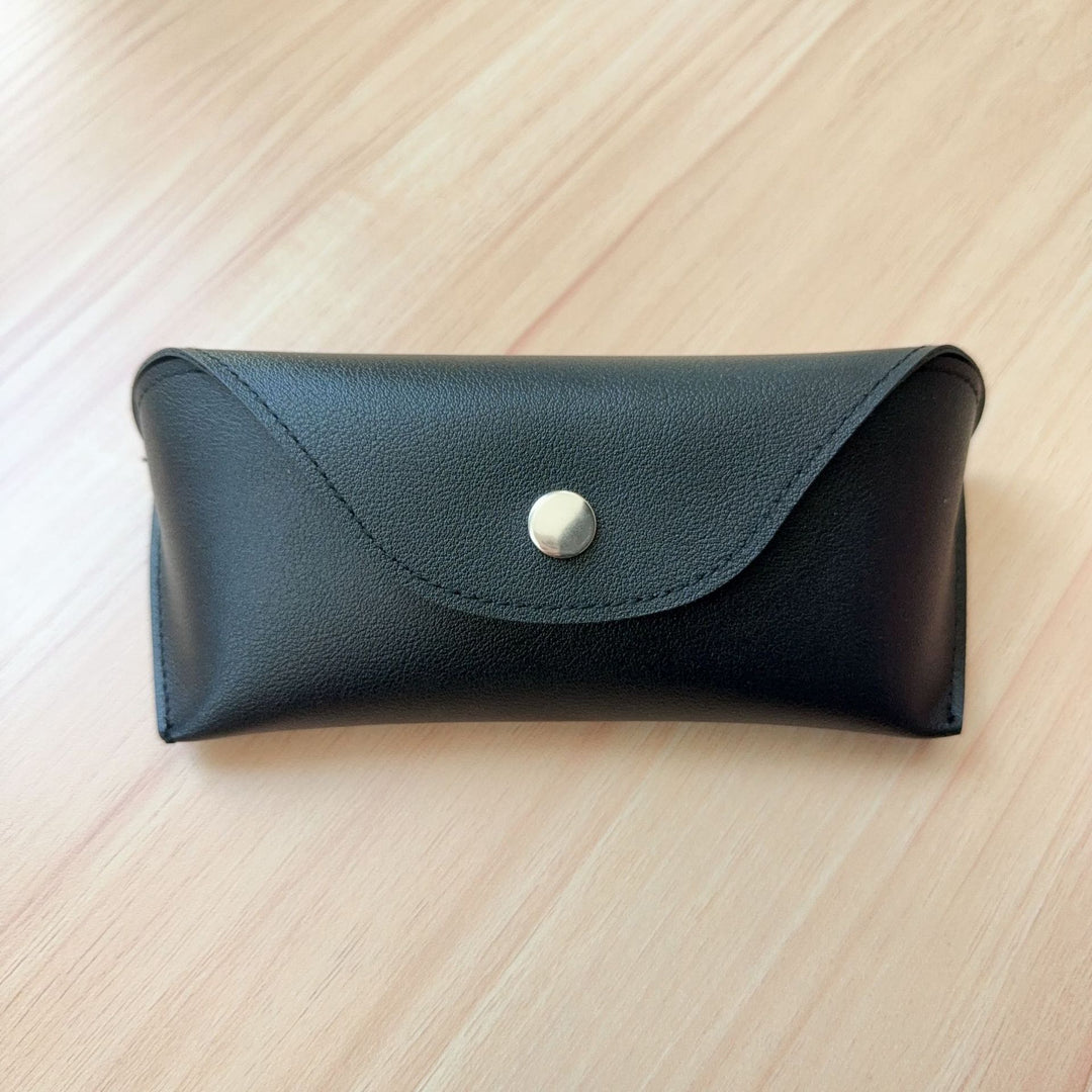 Stylish Leather Eyeglasses Case Bowlift