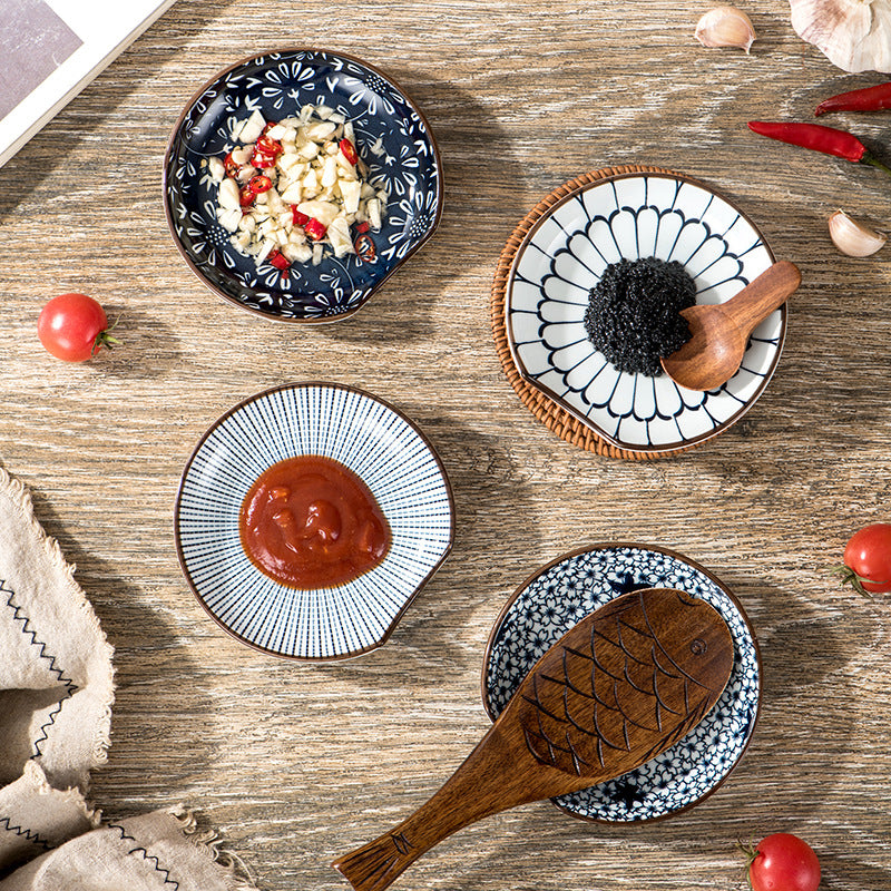 Elegant Porcelain Appetizer Dish Set