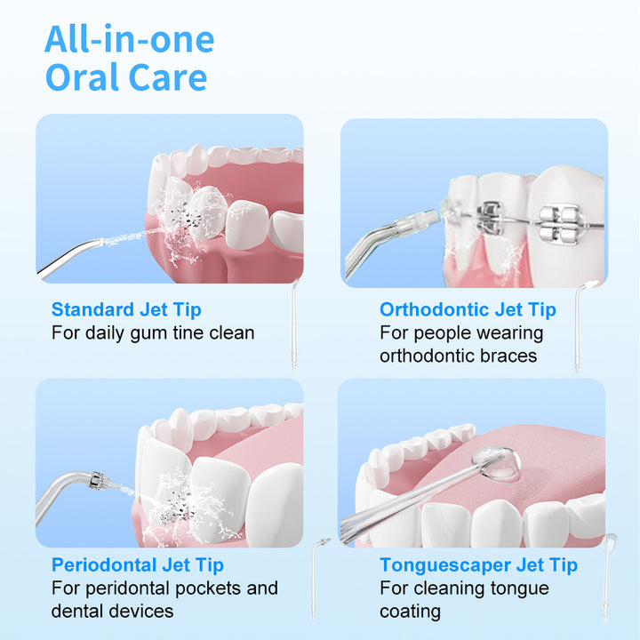 Portable oral irrigator Bowlift