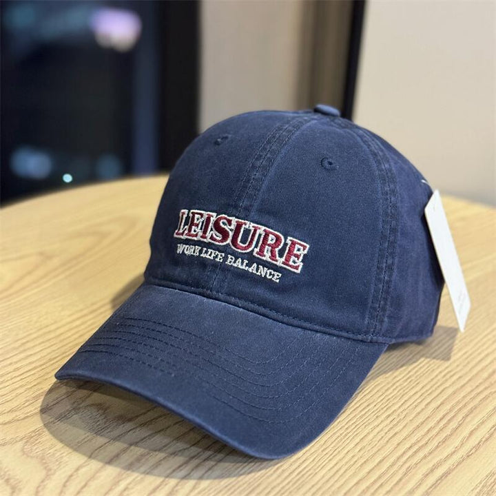 Women's Embroidered Leisure Cap Bowlift