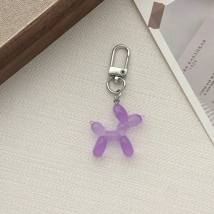 Playful Balloon Animal Keychain Bowlift