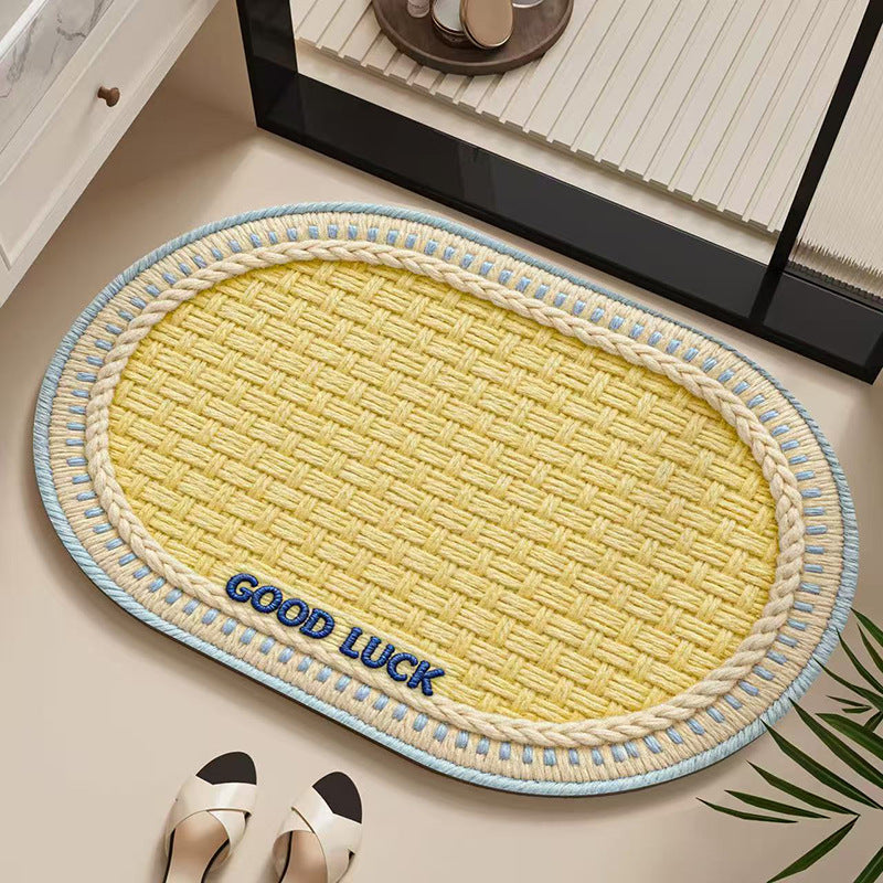 Inspirational Quote Bath Mat