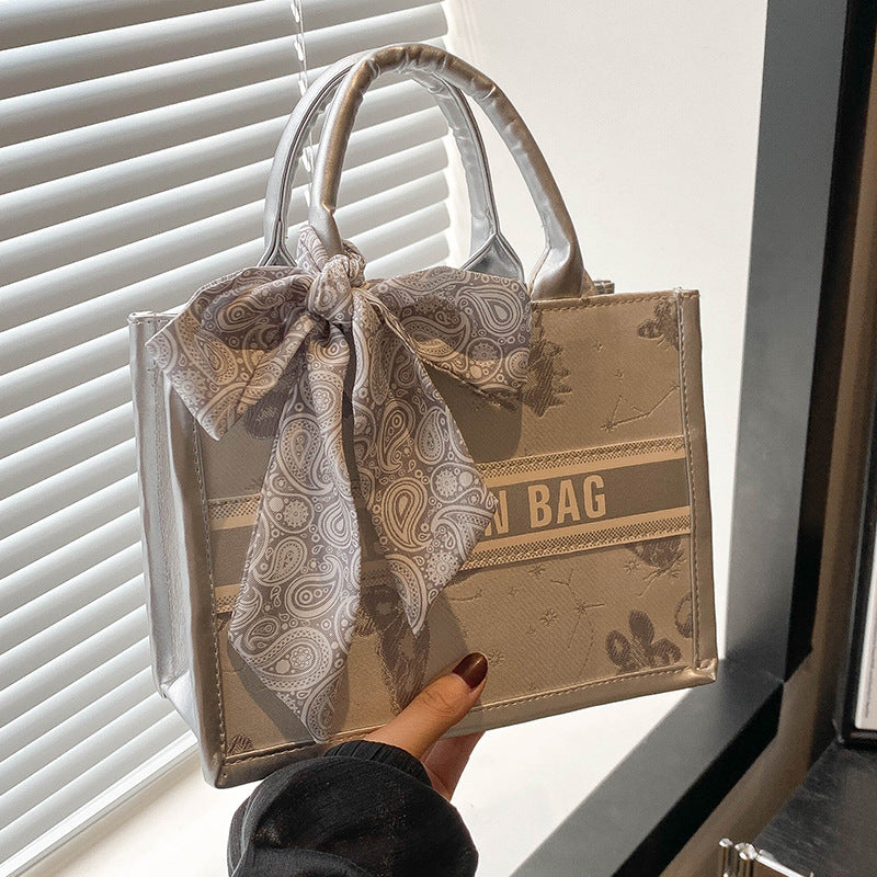 Elegant Structured Satchel Bag