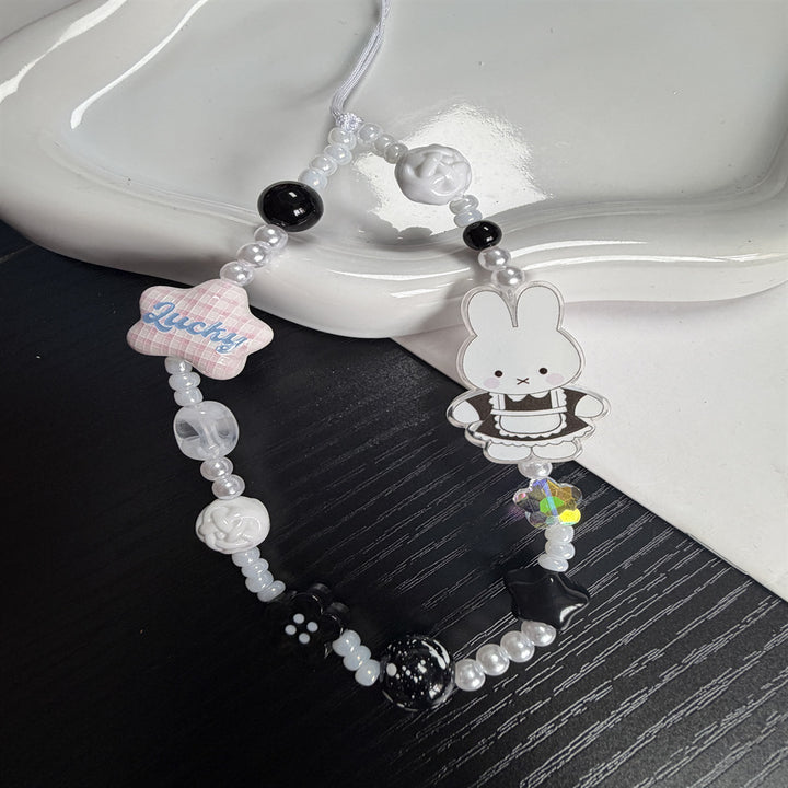 Playful Beaded Eyewear Charm Bowlift