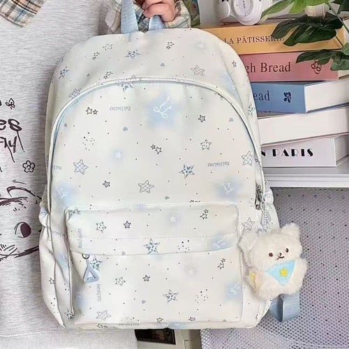 School backpack with playful star design and multiple compartments Bowlift