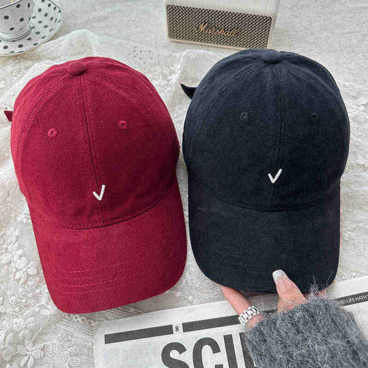 Women's Casual Denim Baseball Cap Bowlift