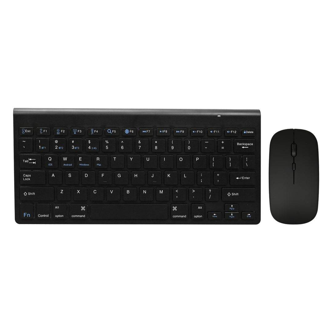 Wireless Compact Keyboard and Mouse Set Bowlift