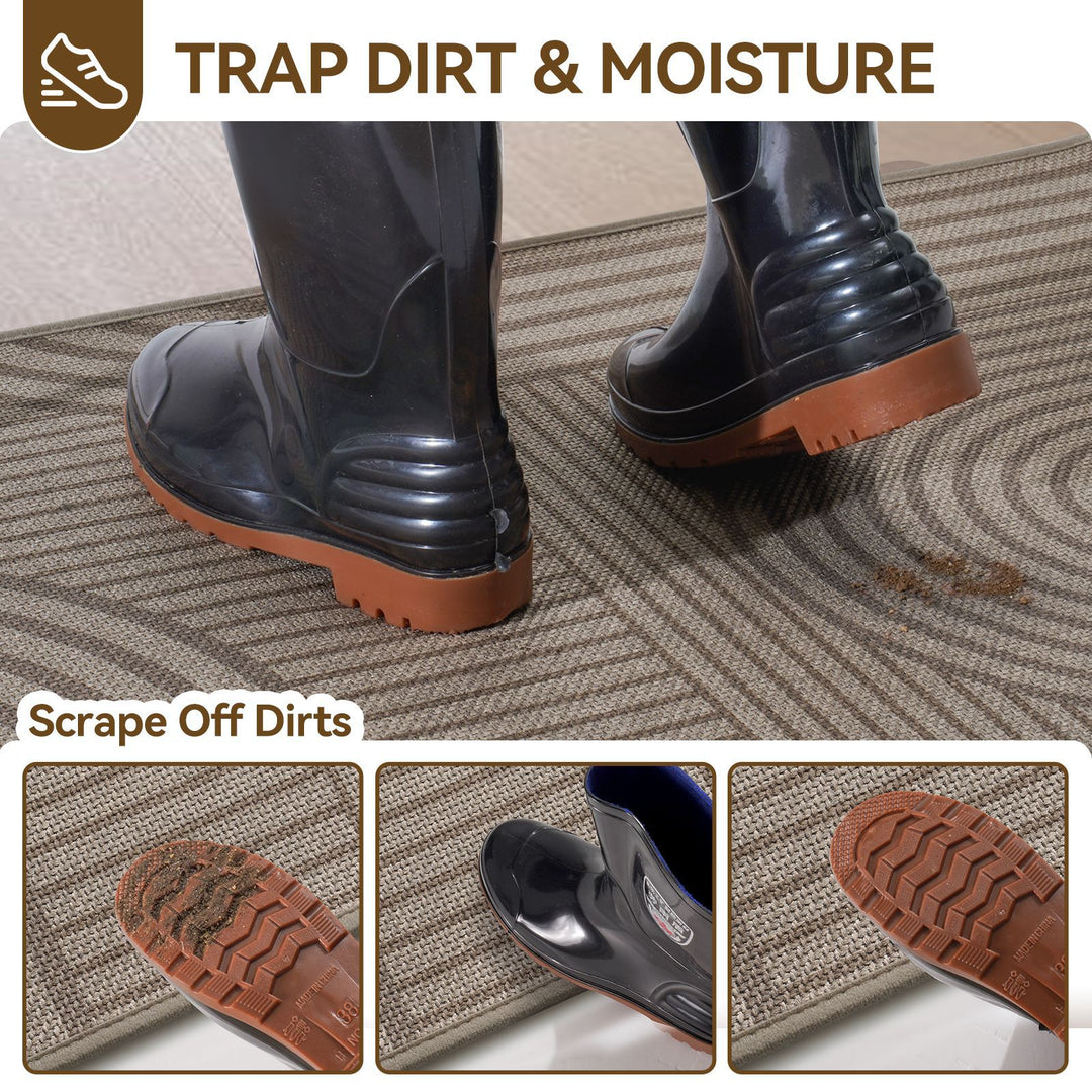 Indoor Textured Non-Slip Entry Mat