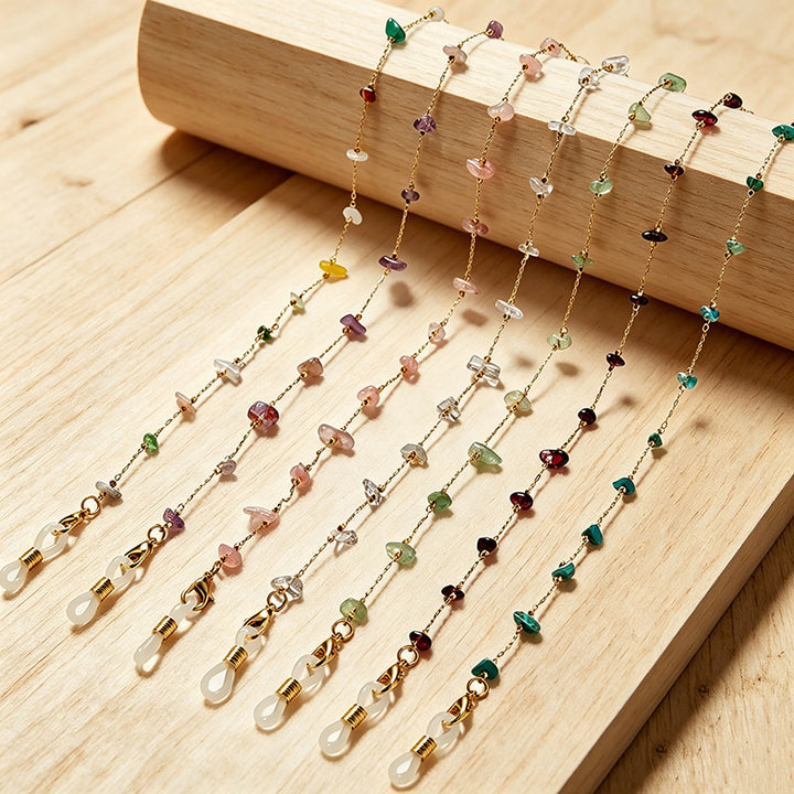 Multi-String Gemstone Necklace Bowlift