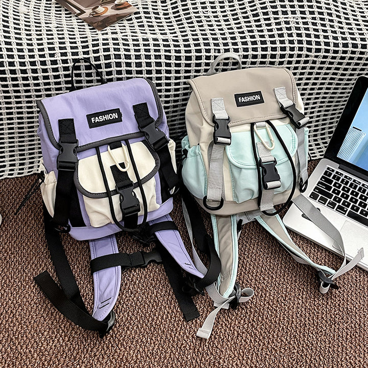 Fashionable Multi-Pocket Backpack Bowlift