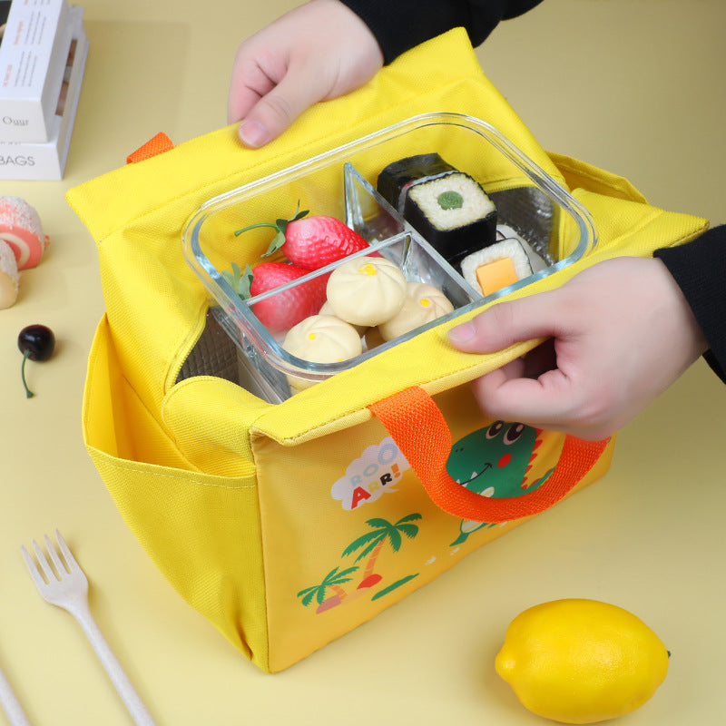 Insulated Fox-Themed Lunch Carrier Bowlift