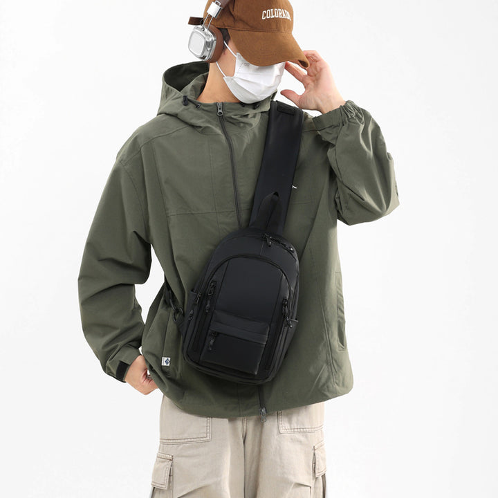 Sleek Nylon Sling Bag Bowlift