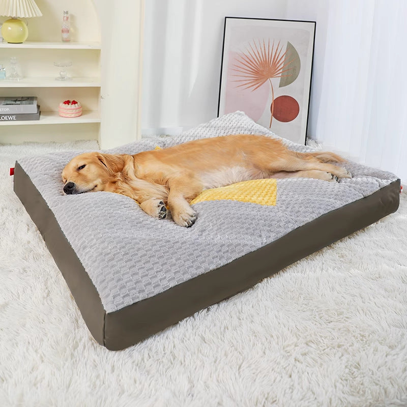 Comfortable Plush Dog Bed
