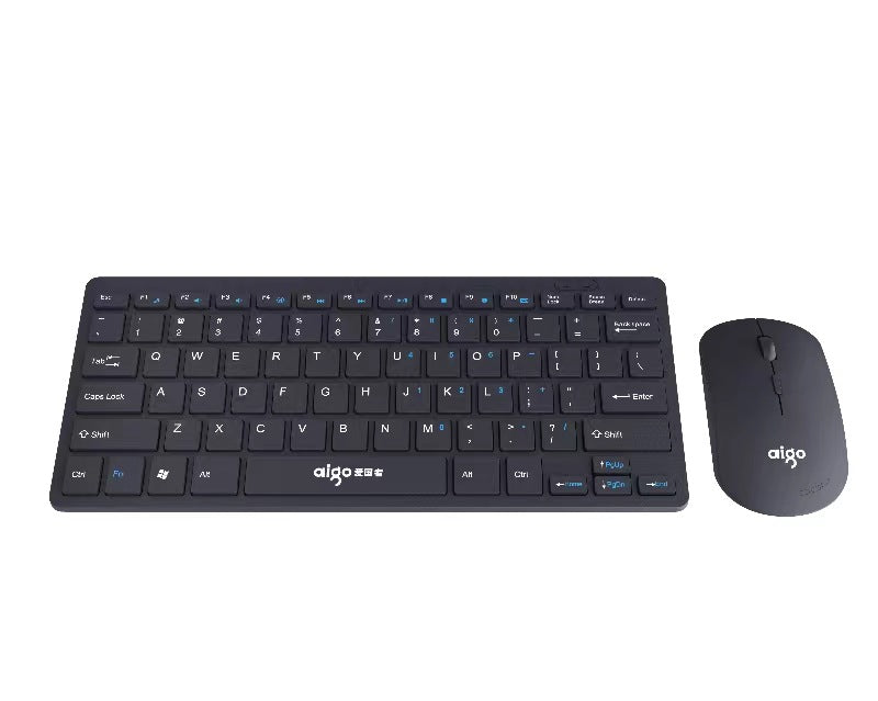 Wireless Compact Keyboard and Mouse Set Bowlift