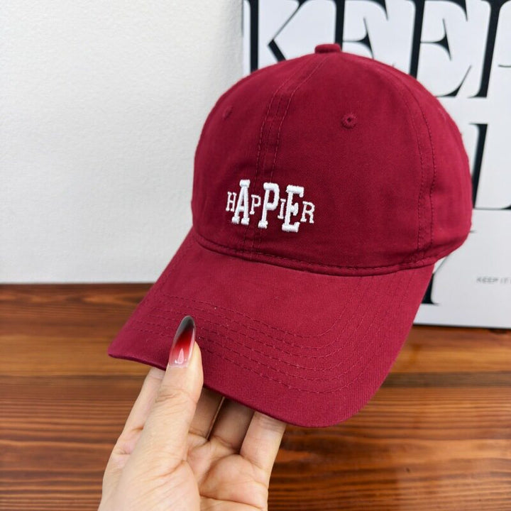 Women's Casual Cotton Adjustable Baseball Cap Bowlift