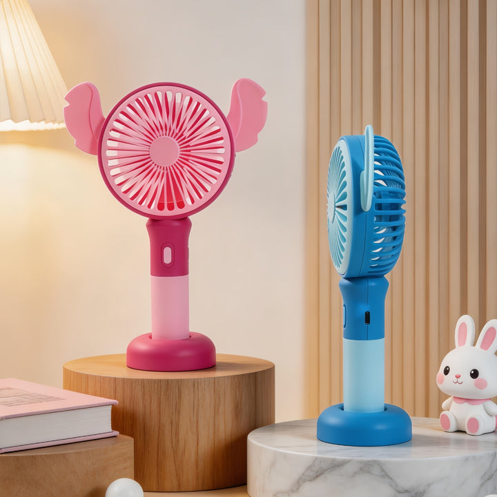 Portable Mini Table Fan with Cute Design Bowlift