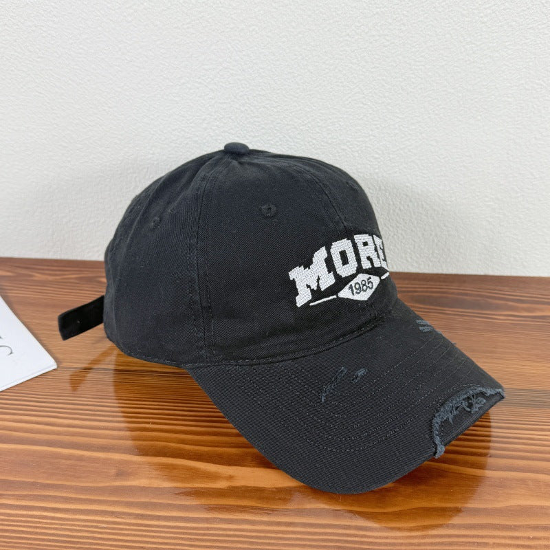 Men's Distressed Casual Baseball Cap Bowlift