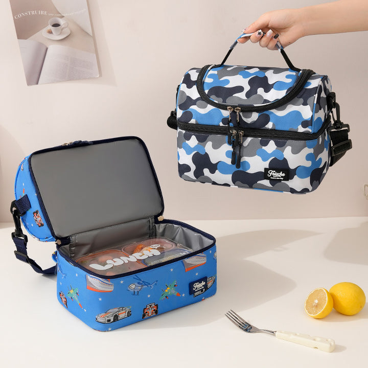 Insulated Multi-Compartment Lunch Cooler Bowlift