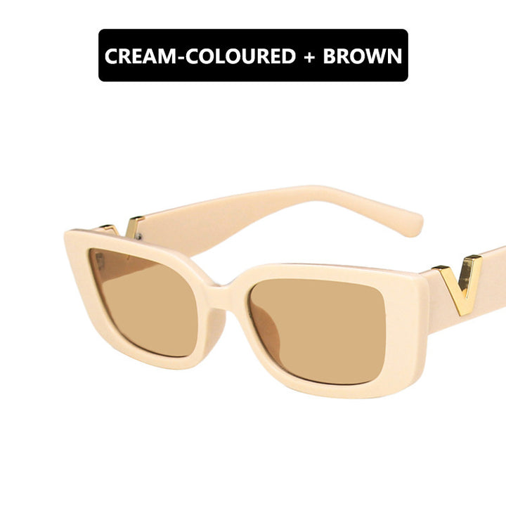 Women's modern cat-eye sunglasses with metallic details Bowlift