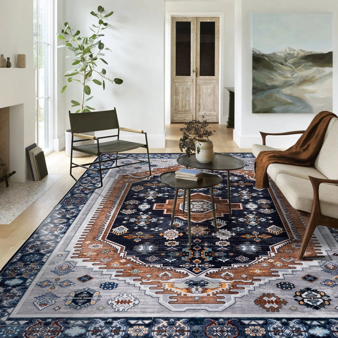 Vintage-Inspired Area Rug Bowlift