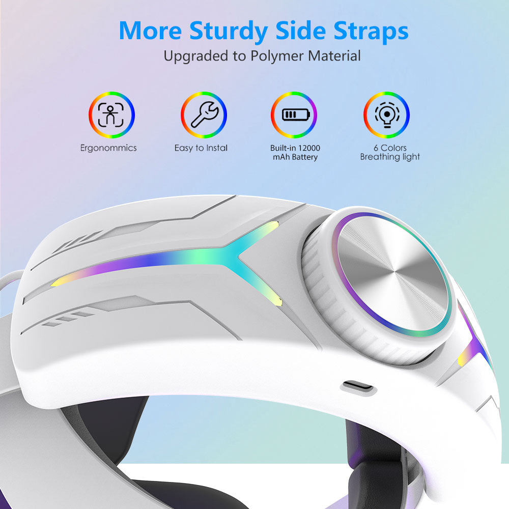 VR-Gaming Headset with High-Resolution Display and Ergonomic Comfort Bowlift