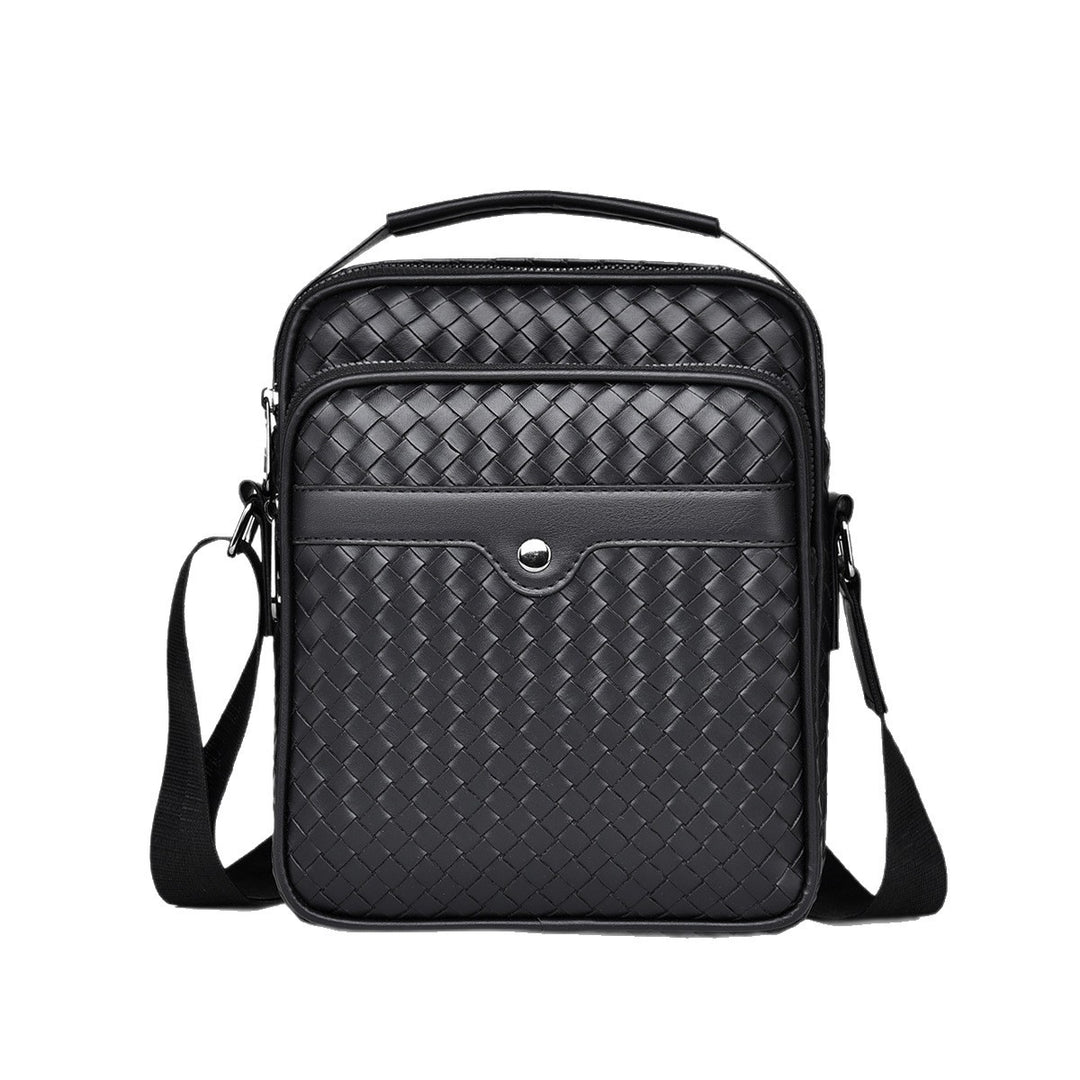 Stylish and Practical Briefcase with Braided Design Bowlift