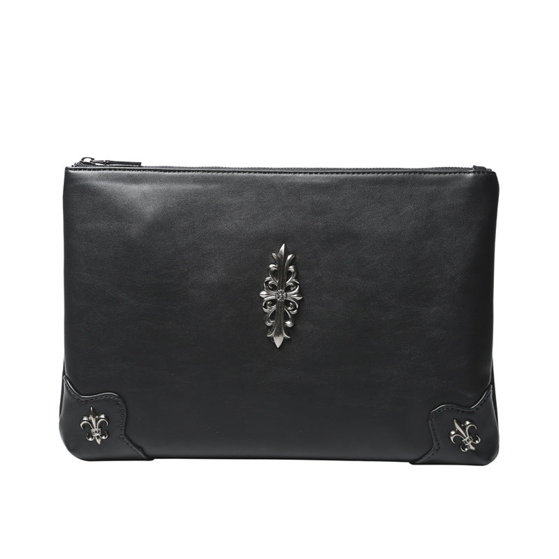 Elegant Clutch Made of High-Quality Faux Leather Bowlift