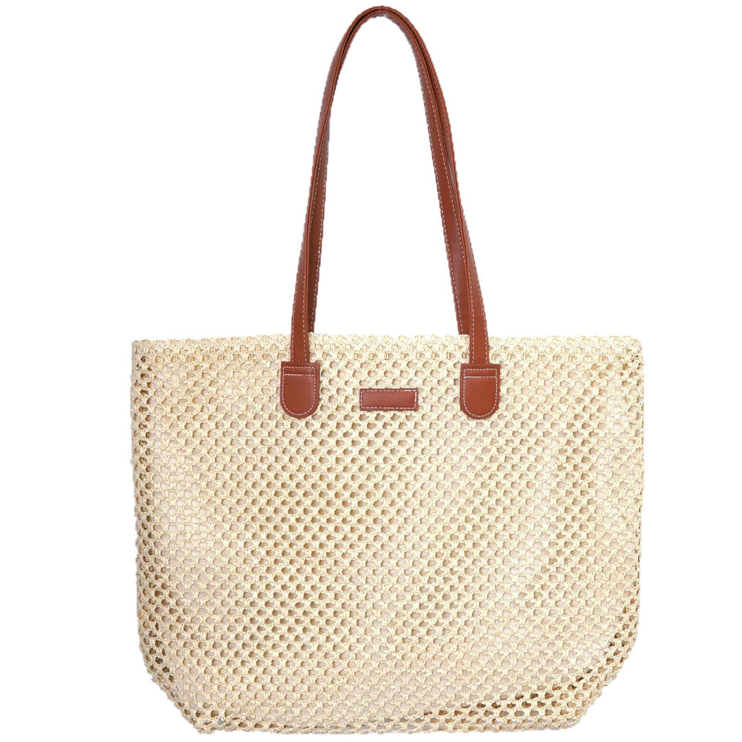 Designer Stroh Shopping Bag Bowlift