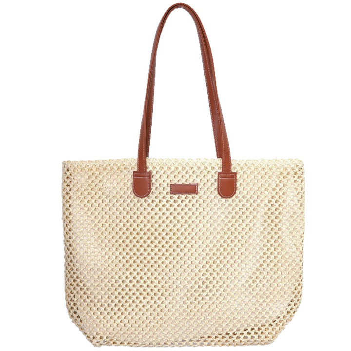 Designer Stroh Shopping Bag Bowlift