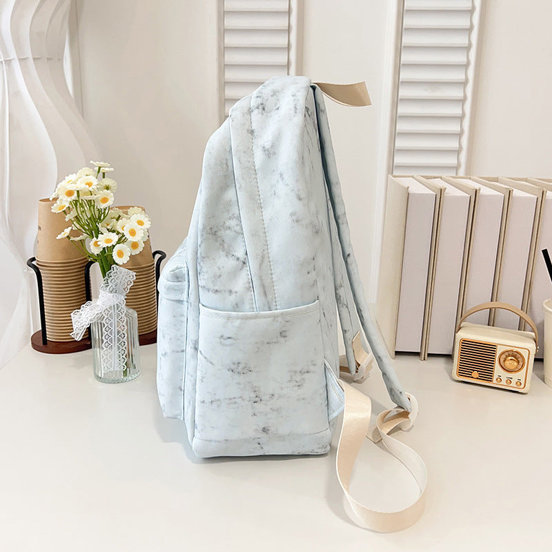 Leisure backpack with creative accents Bowlift