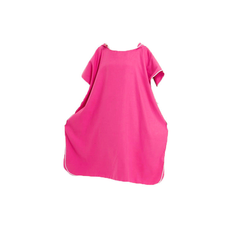 Hooded poncho with practical pockets and quick-drying material Bowlift