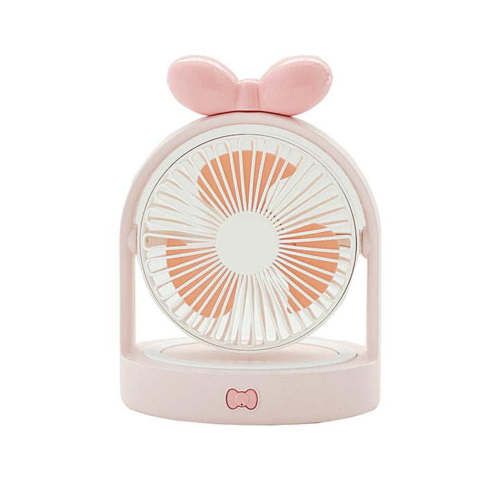 Compact table fan in creative design Bowlift