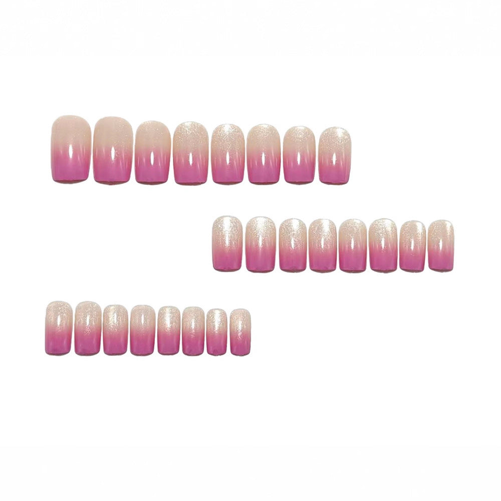 Artificial nails with ombre finish Bowlift