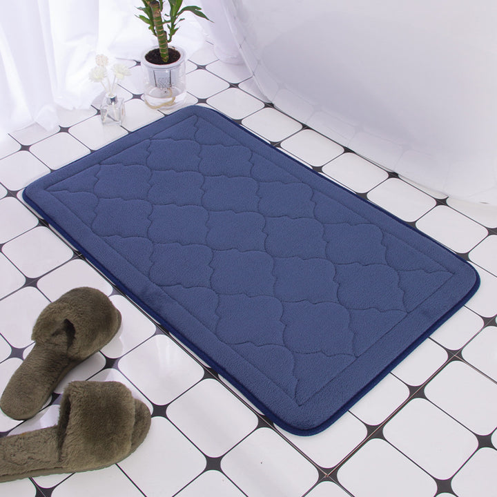 Plush Bath Mat Bowlift