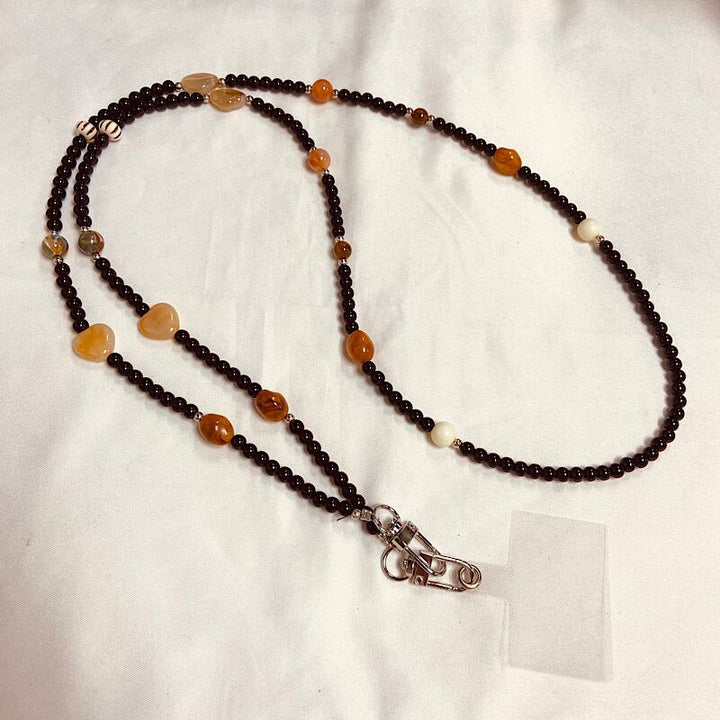 Stylish Beaded Eyewear Lanyard Bowlift