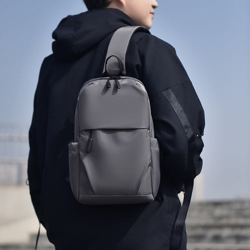 Sleek Ergonomic Sling Backpack Bowlift
