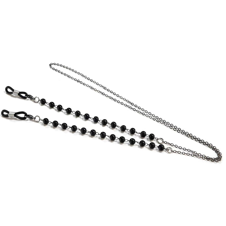 Pearl-Embellished Eyewear Retainer Chain Bowlift