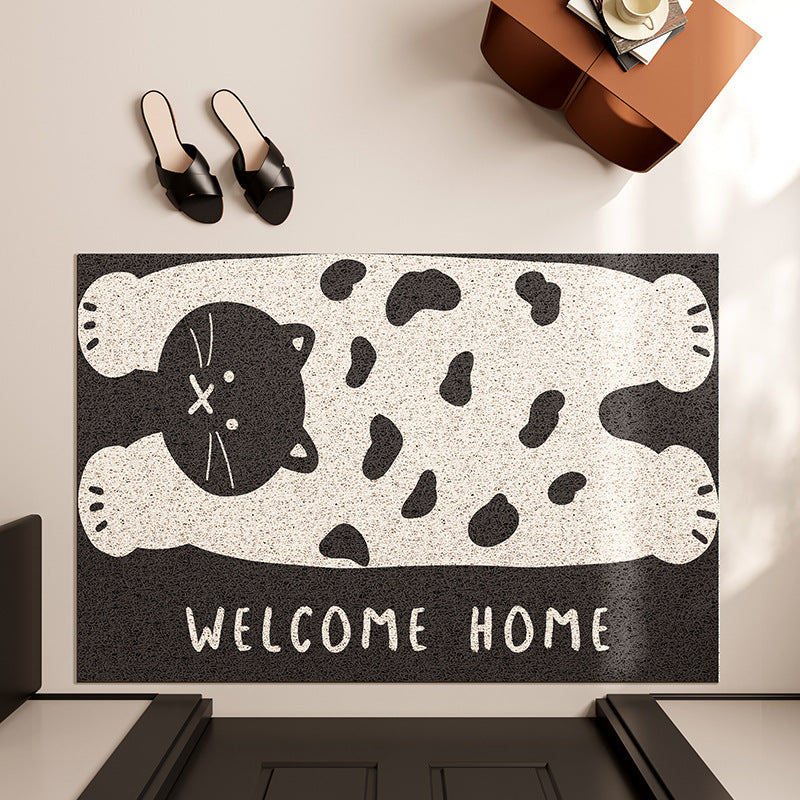 Cat-Themed Welcome Mat